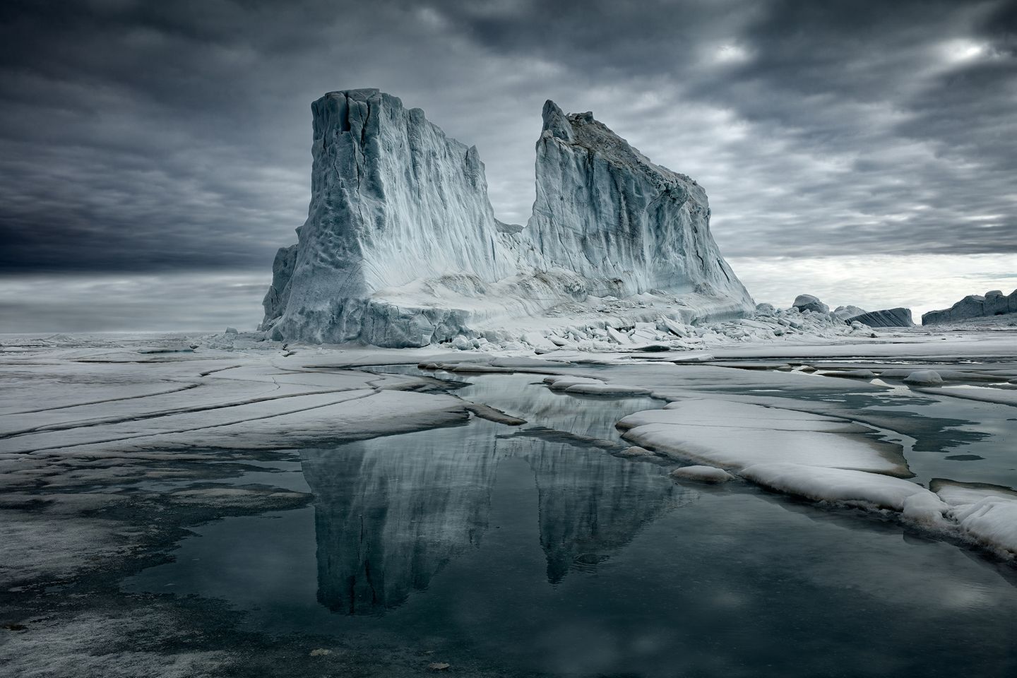 Sebastian Copeland: Eisberge im grönländischen Monument Valley