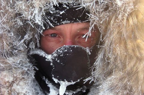 Abenteurer Sebastian Copeland auf einer seiner Expeditionen