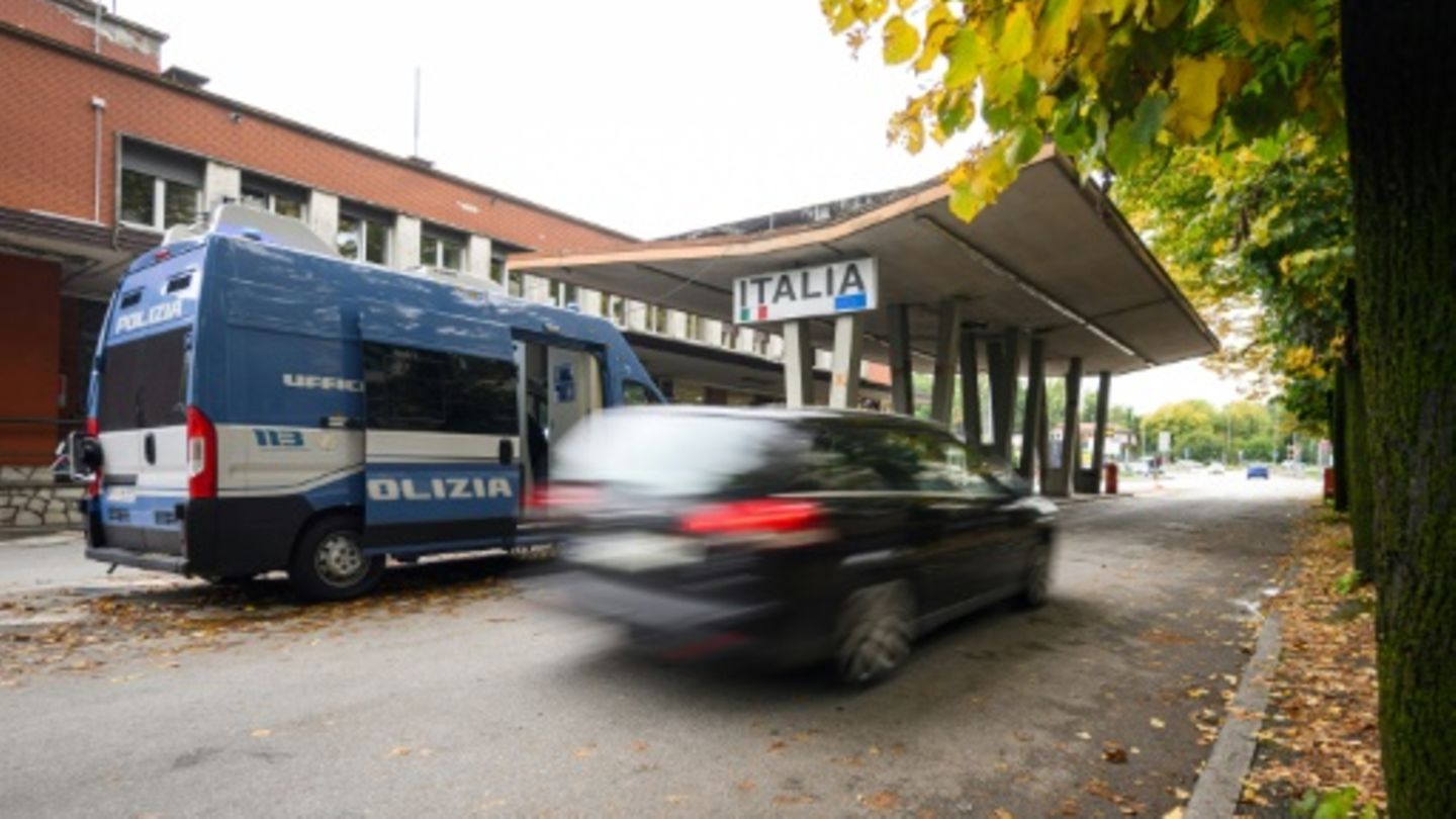 Polizei an italienischer Grenze