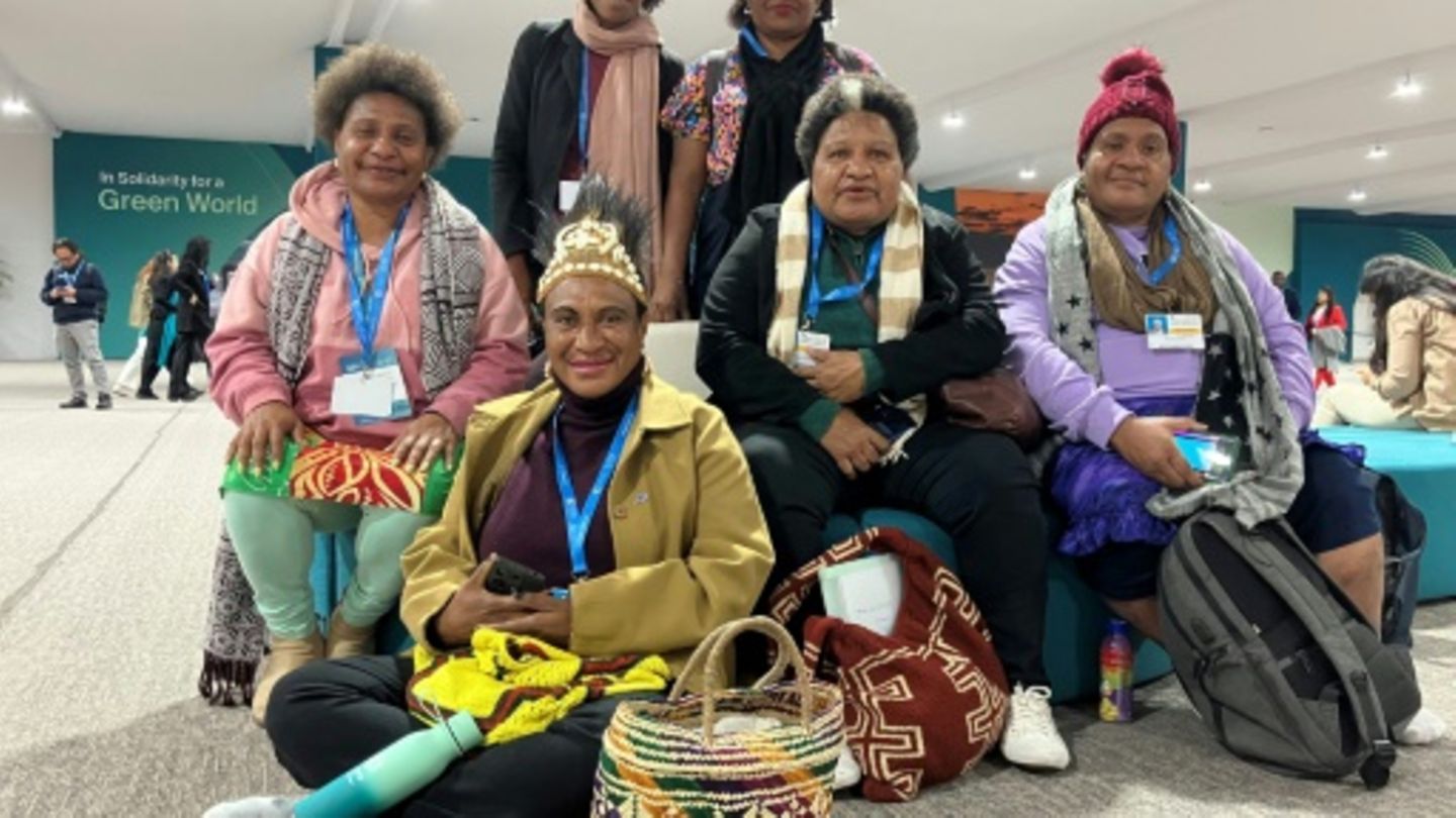 Frauen aus Papua-Neuguinea auf UN-Klimakonferenz