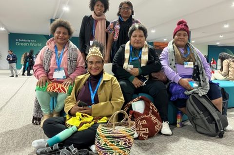 Frauen aus Papua-Neuguinea auf UN-Klimakonferenz