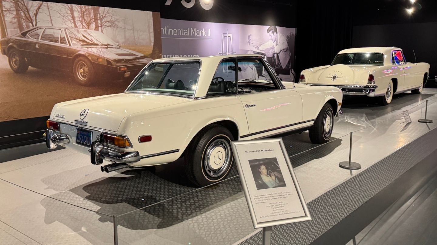 Elvis Presley Mercedes 280 SL Pagode 1970-2