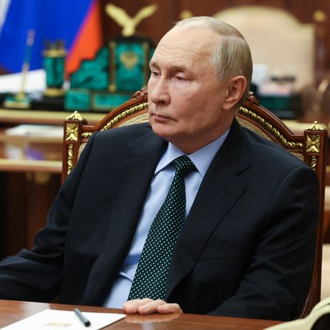 Wladimir Putin bei einem Treffen im Kreml vor wenigen Tagen
