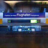 Flughafen Bahnhof Frankfurt
