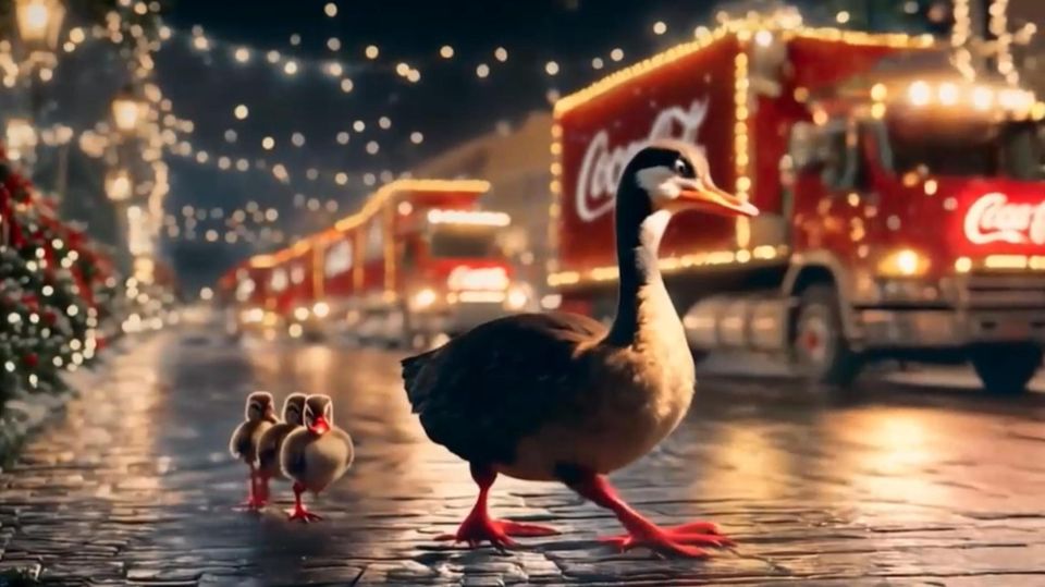 Coca Cola Coca-Colas Ki generierte Videos ernten heftigen Spott