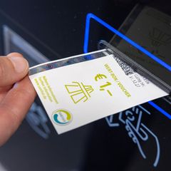 Sanifair Raststätte Toilette Wertbon