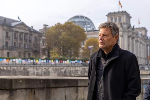 Bundeswirtschaftsminister Robert Habeck (Grüne)
