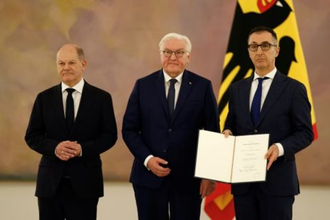 Scholz, Steinmeier und Özdemir