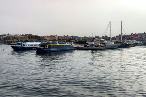Boote in der Marina von Hurghada am Roten Meer