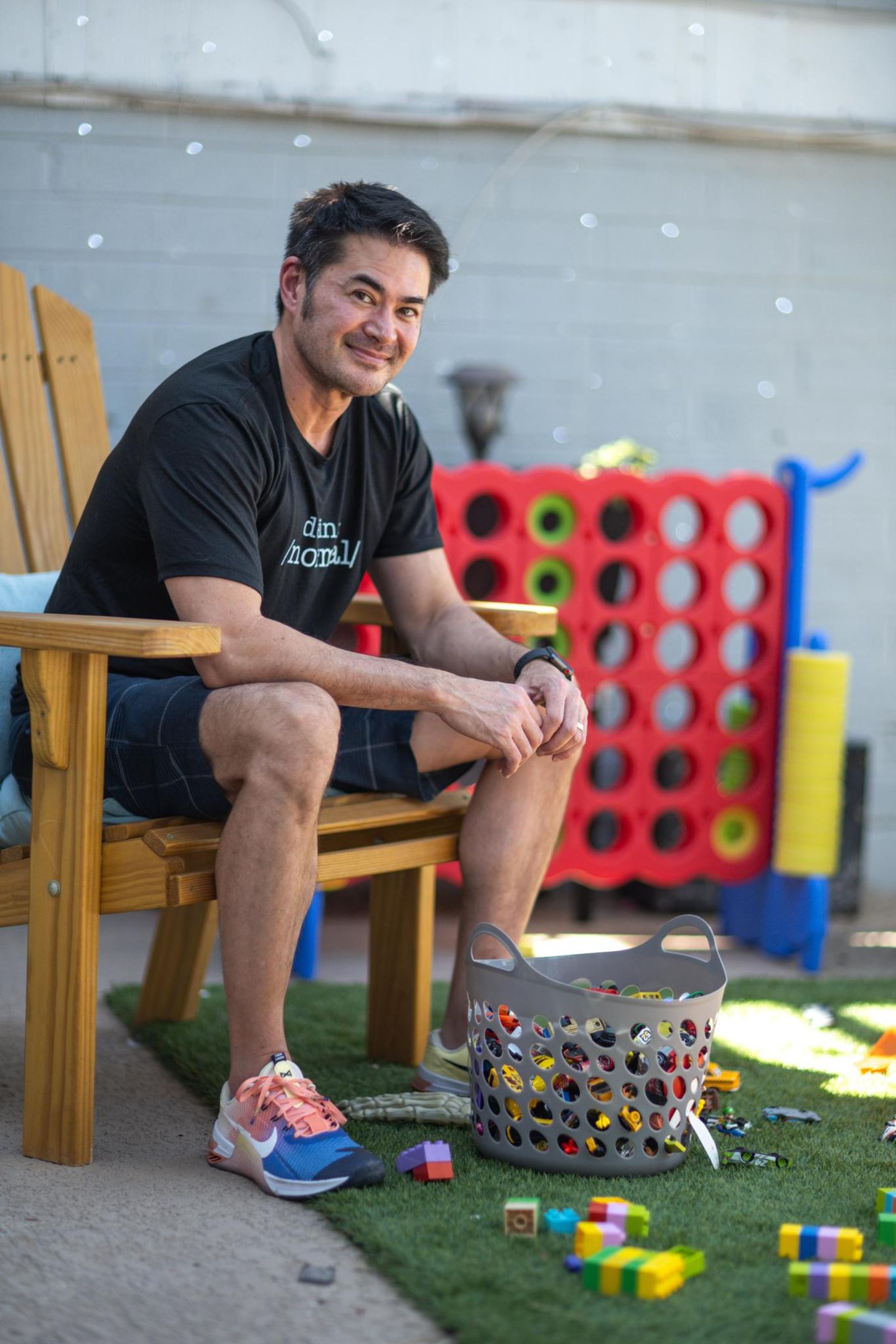 Thomas Beatie, 50, zu Hause in Phoenix, Arizona