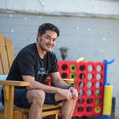 Thomas Beatie, 50, zu Hause in Phoenix, Arizona