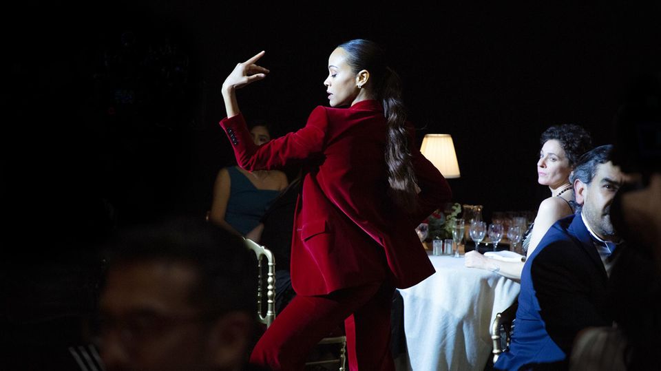 Zoe Saldana in "Emilia Pérez" auf Netflix