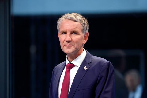 Björn Höcke bei der Landtagswahl in Thüringen