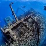 Rotes Meer Wrack der Ghianis D
