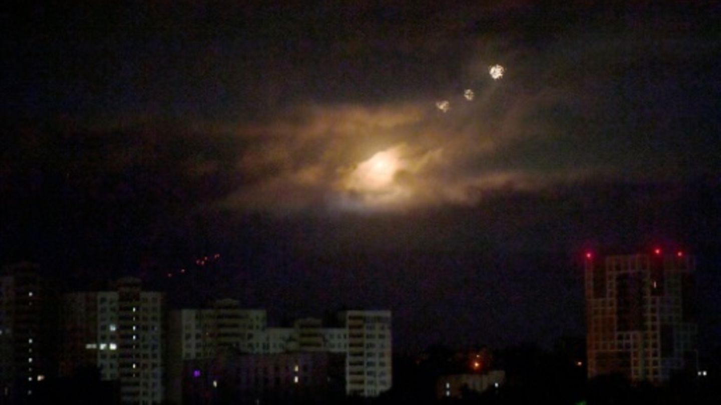 Explosionen über der ukrainischen Hauptstadt Kiew