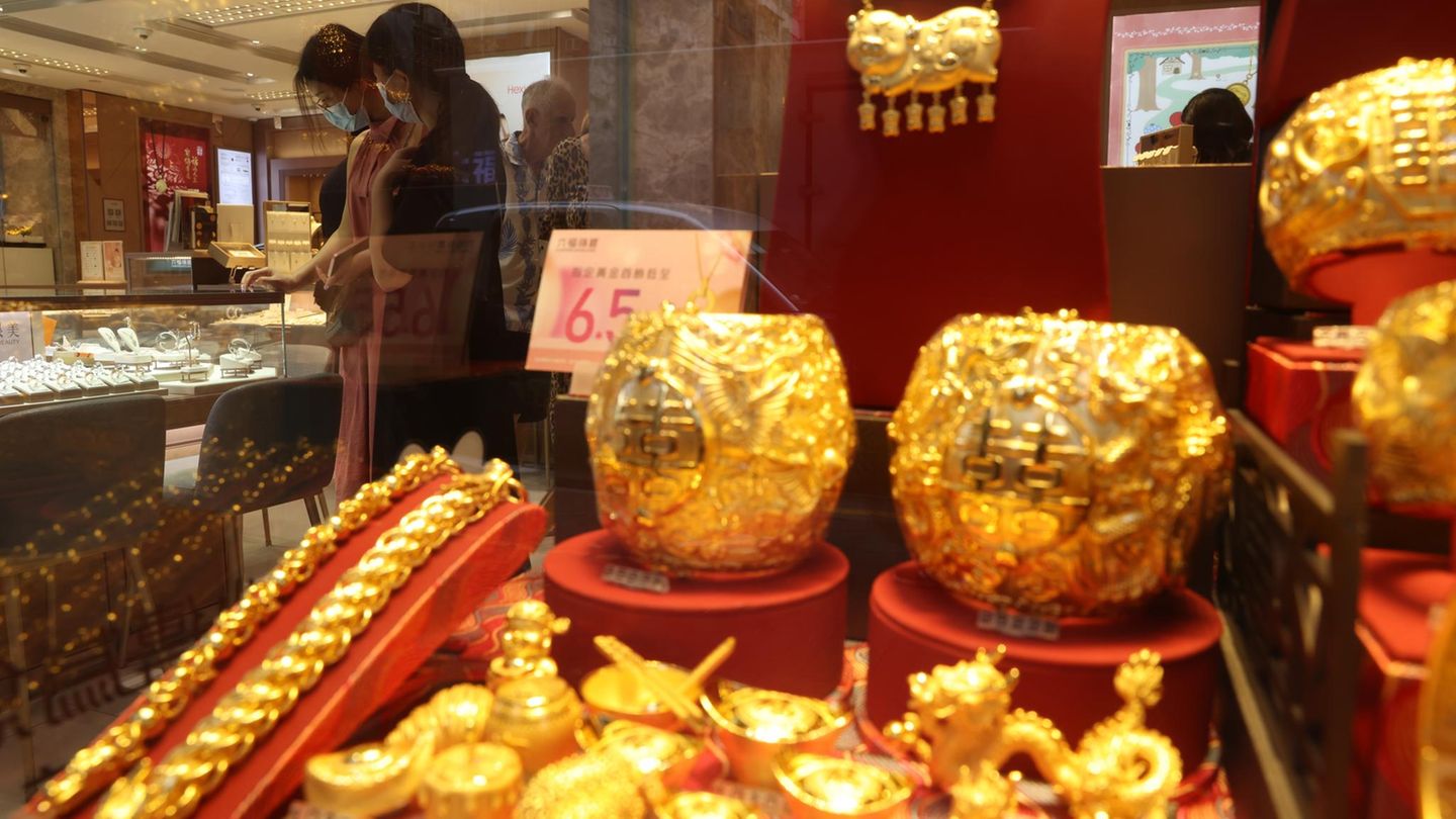 In China und anderen asiatischen Ländern ist Gold als Anlage traditionell beliebt