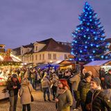 Weihnachtsmarkt Blauer Lichterglanz in Potsdam
