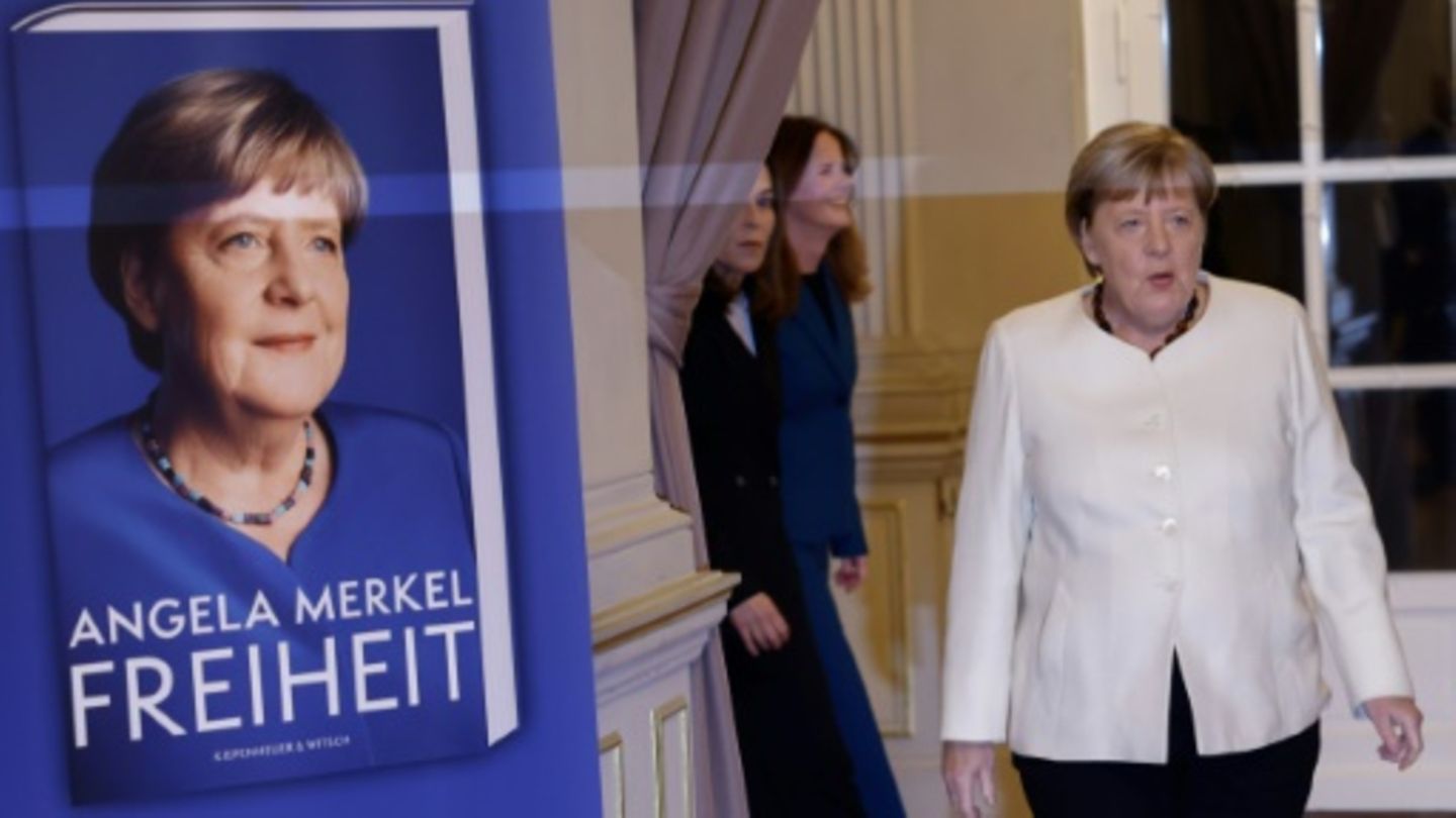 Merkel im Deutschen Theater