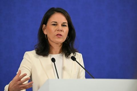Bundesaußenministerin Annalena Baerbock (Grüne)