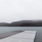 Spitzensport Plattform auf einem See