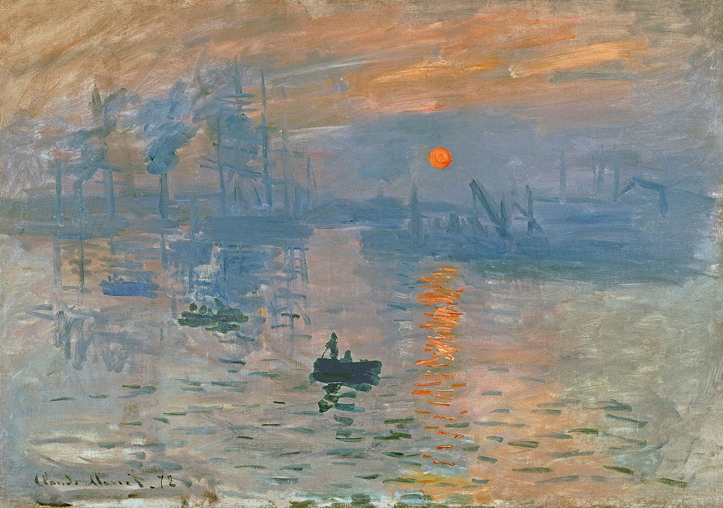 Impression, Sonnenaufgang, 1872
