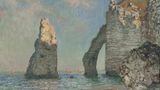 Die Klippen von Etretat, 1885