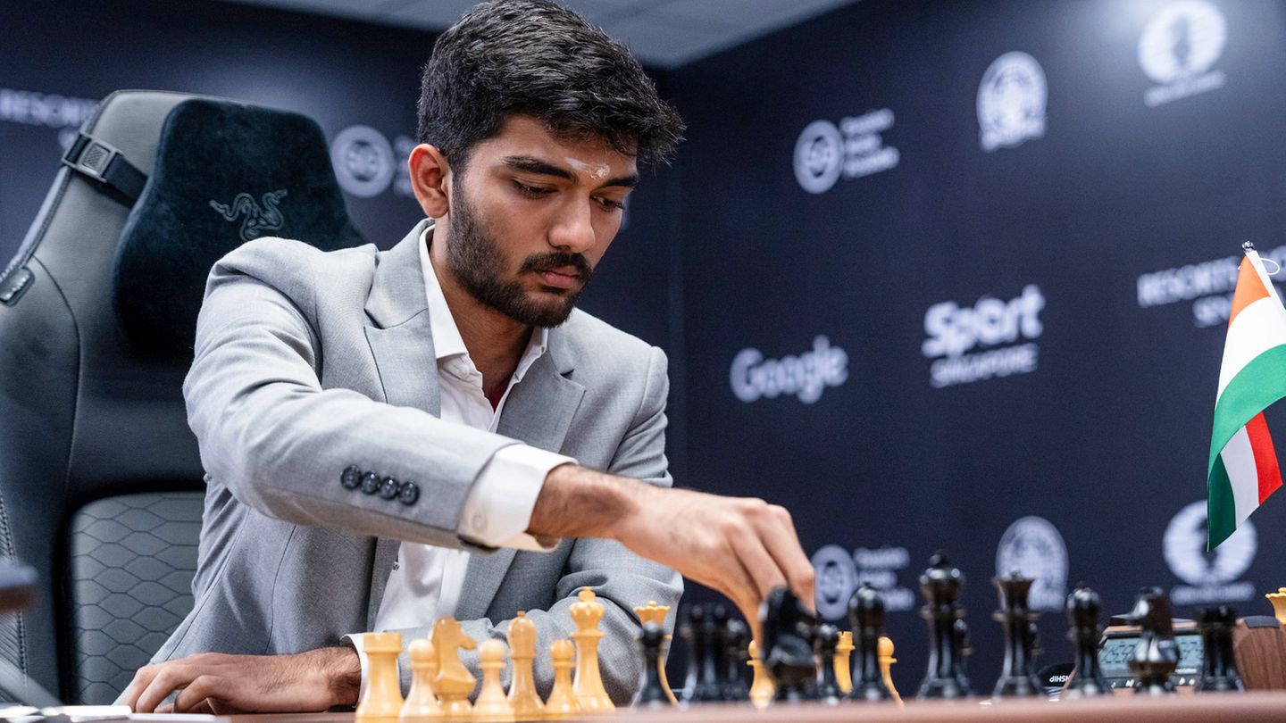 Schach-WM: Gukesh gewinnt dritte Partie im Weltmeister-Duell gegen Ding