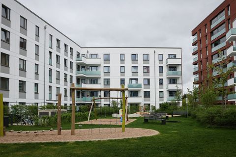 Mietpreisbremse: Ein Wohnbaugebiet