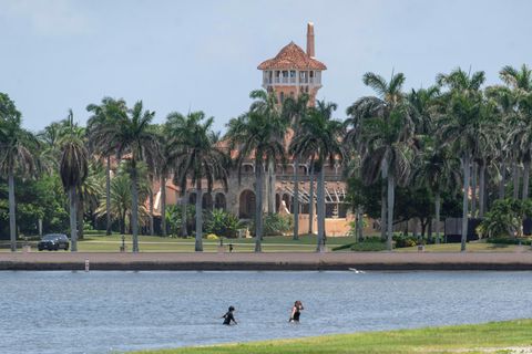 Donald Trumps Wohnsitz in Mar-a-Lago, Florida