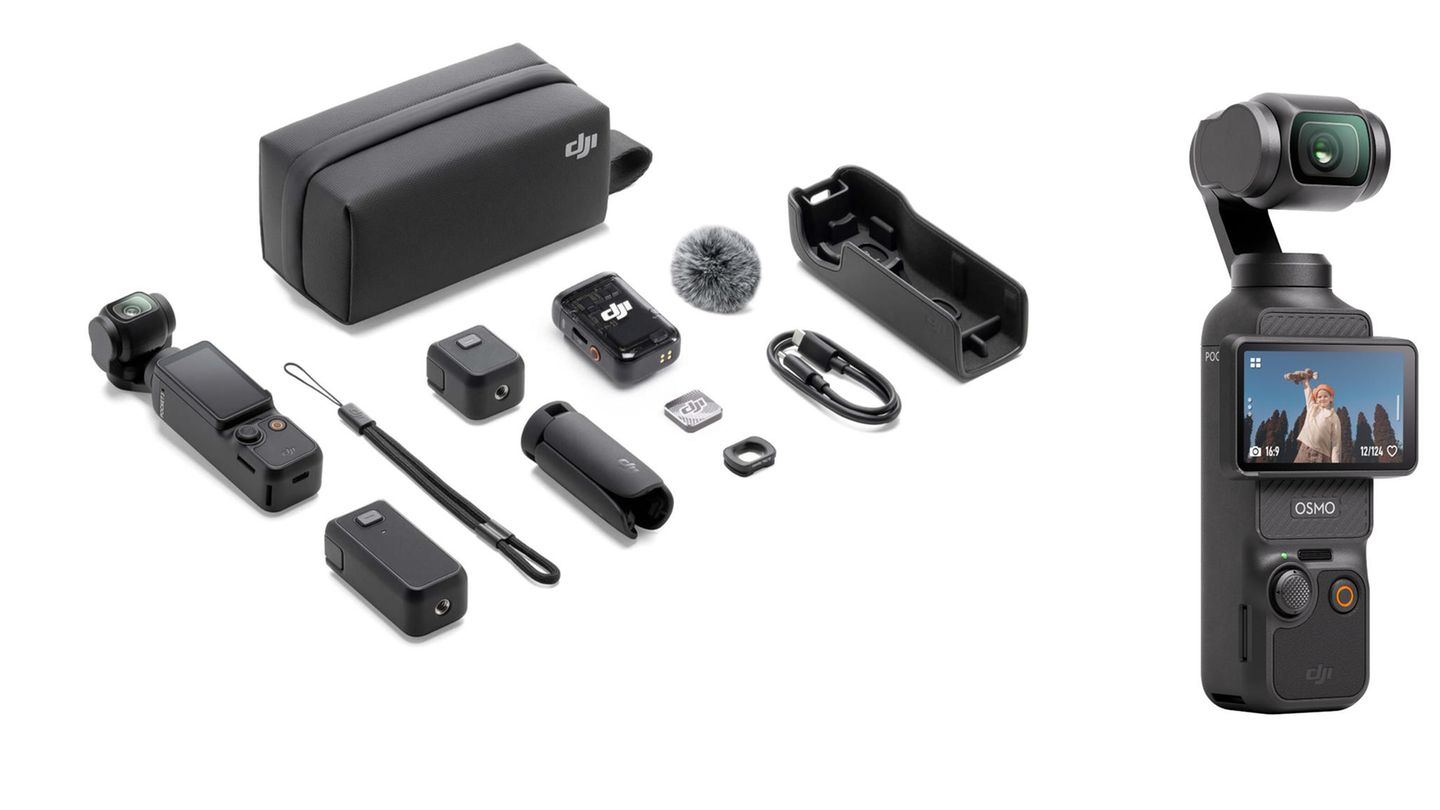 Für Social Media Kreative: DJI Osmo Pocket 3 Kreativ Combo Für Social Media Kreative: DJI Osmo Pocket 3 Kreativ Combo