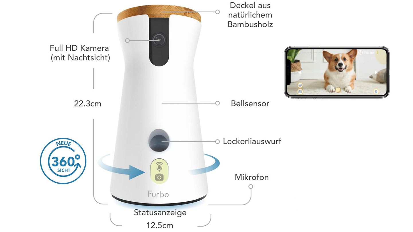 Furbo 360 Haustierkamera Furbo 360 Haustierkamera