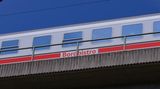 Bordbistro-Wagen in einem Intercity der Deutschen Bahn