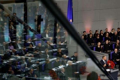 Plenum des Budestags