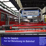 Kofferkuli am Bahnhof