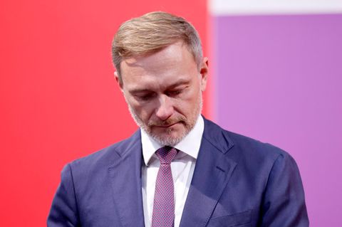 Nach dem Ampel-Aus schielte FDP-Chef Christian Lindner (Mitte) schon in Richtung Union