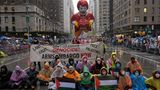 Pro-palästinensische Demonstranten platzierten sich kurzzeitig auf der Sixth Avenue