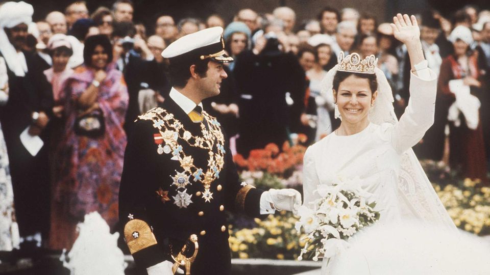 Im Juni 1976 heiratet König Carl Gustaf von Schweden eine Deutsche – Silvia Sommerlath