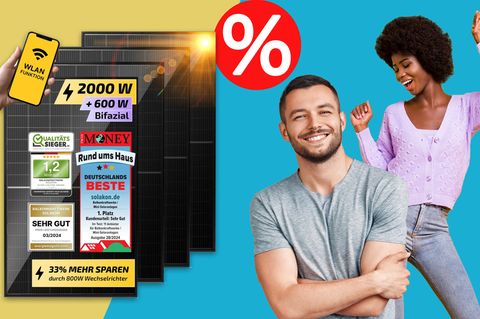Solakon 2.000 Watt Balkonkraftwerk für unter 500 Euro