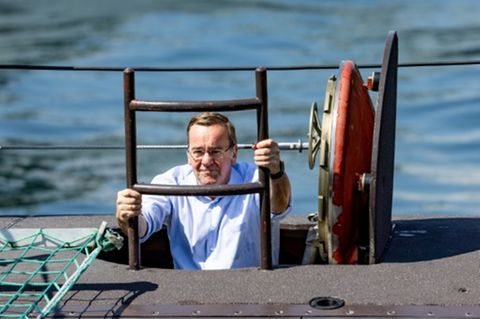 Pistorius in U-Boot