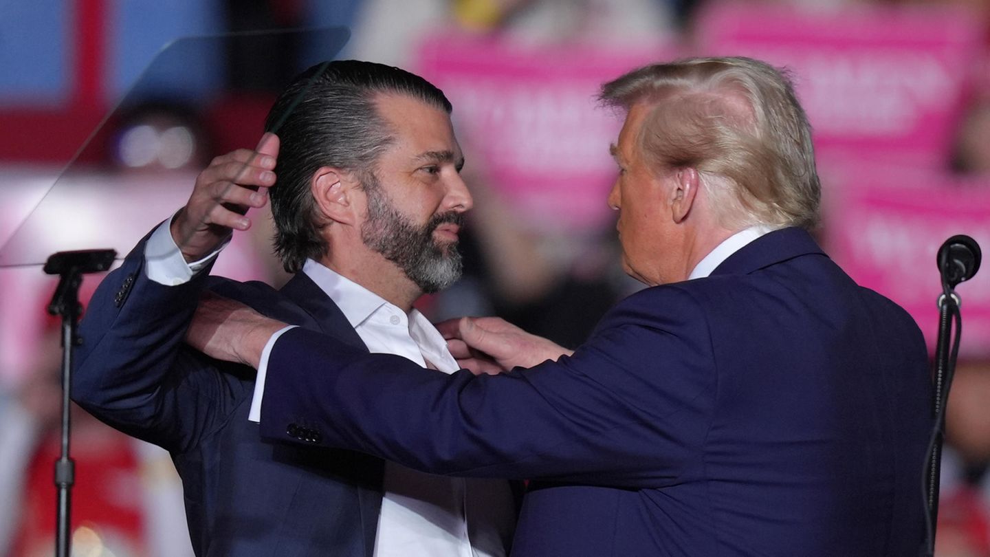 Donald Trump Jr  seine neue Rolle als Türsteher der Macht STERN de 