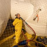 Kleines Sonnenpäuschen: Am Vortag der Parade war das Wetter noch wunderbar ...