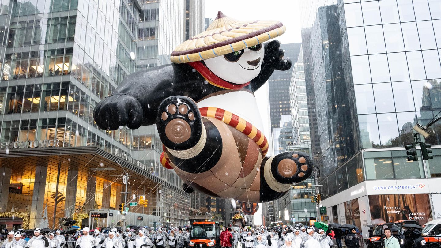 Kung Fu Panda zog vorbei
