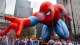 Superhelden wie Spiderman durften nicht fehlen