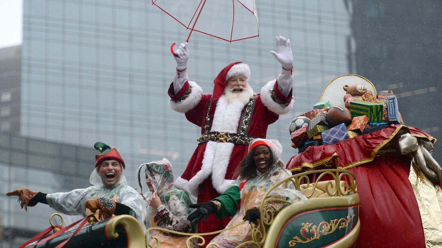 Nach Thanksgiving beginnt die schillernde Weihnachtszeit – auch daran erinnerte die Parade