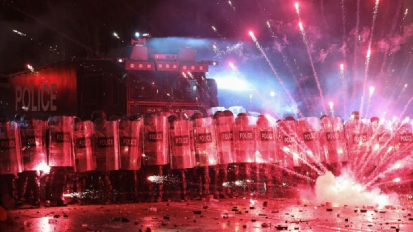 Proteste in Tiflis