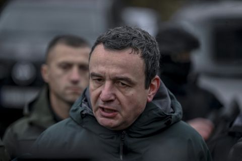 Kosovos Regierungschef Albin Kurti