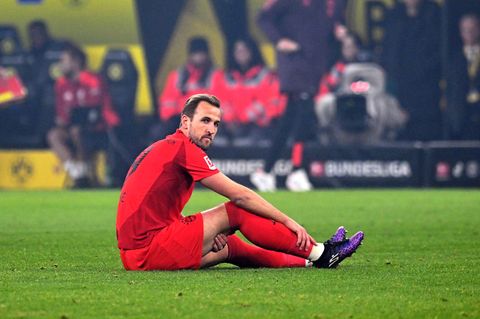 Harry Kane verletzte sich im Bundesligaspiel gegen Borussia Dortmund