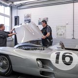 Oldtimer Auto Mercedes-Benz W 196 Stromlinienwagen