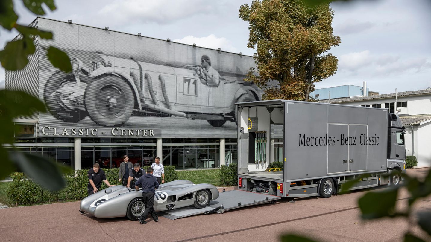 Oldtimer Auto Mercedes-Benz W 196 Stromlinienwagen