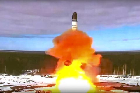 Die RS 28 Sarmat ist die neueste und mächtigste Waffe von Russlands strategischen Raketentruppen